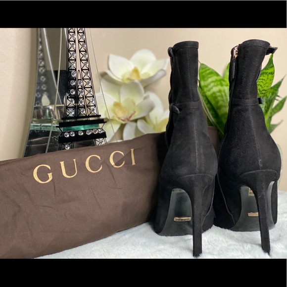 Gucci Suede Booties - Picture 3 of 6